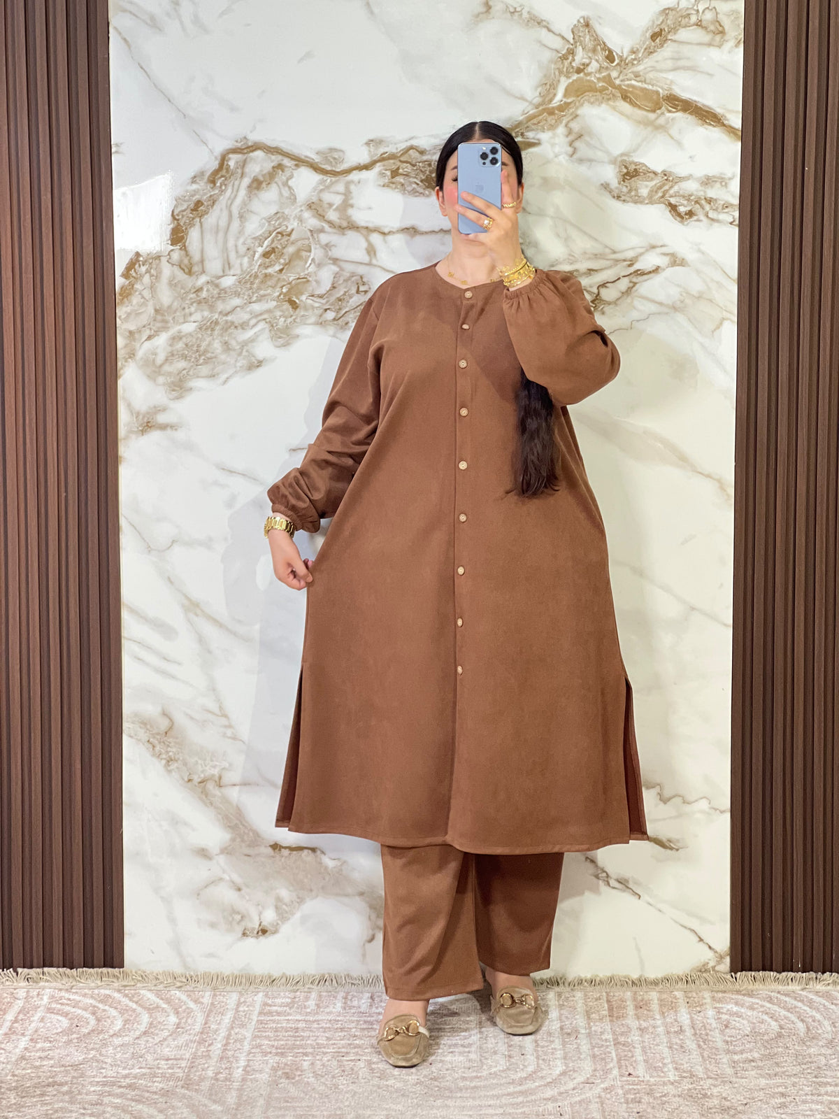 Ensemble Tunique Longue avec Pantalon