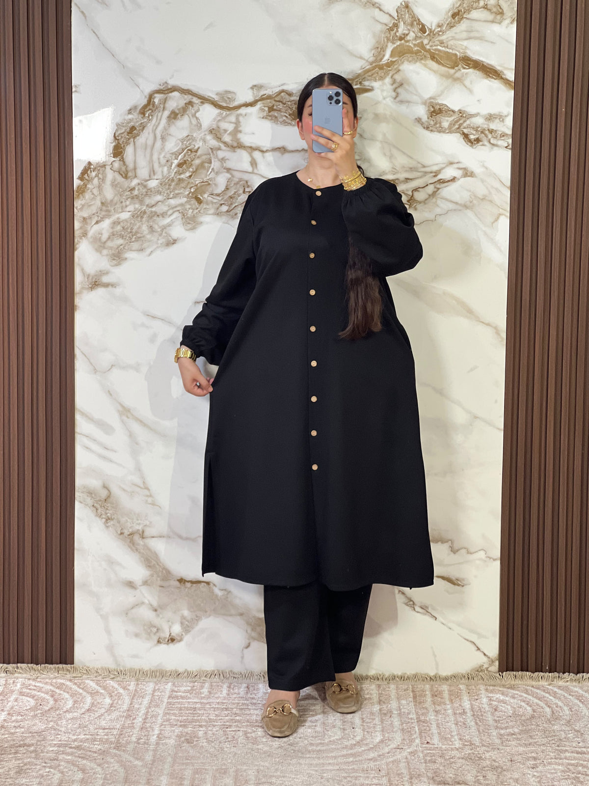 Ensemble Tunique Longue avec Pantalon