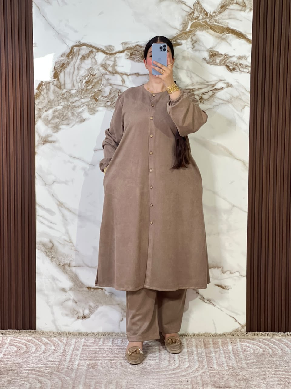 Ensemble Tunique Longue avec Pantalon