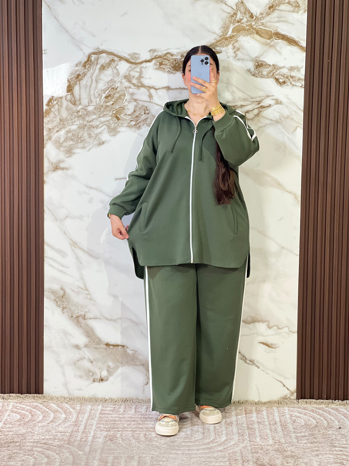 Ensemble jogging oversize