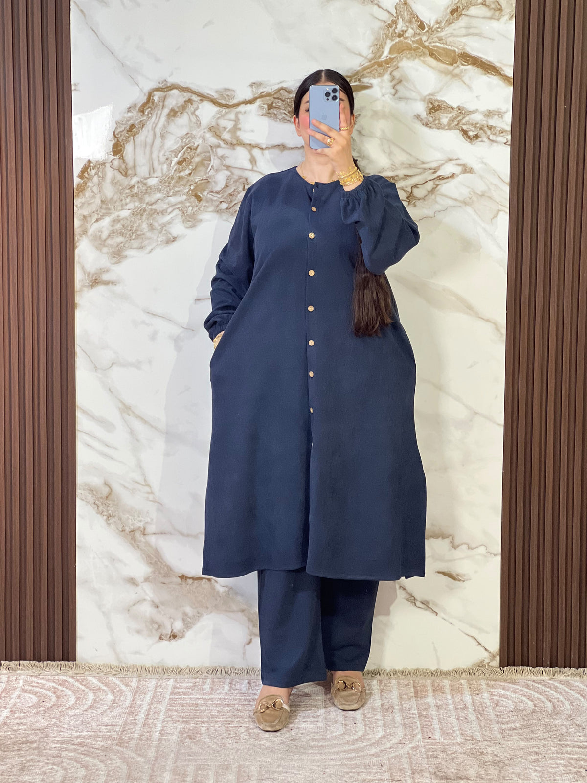Ensemble Tunique Longue avec Pantalon